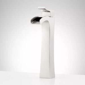Signature Hardware Vilamonte Waterfall Vessel Faucet - SHWSCVL105LBN